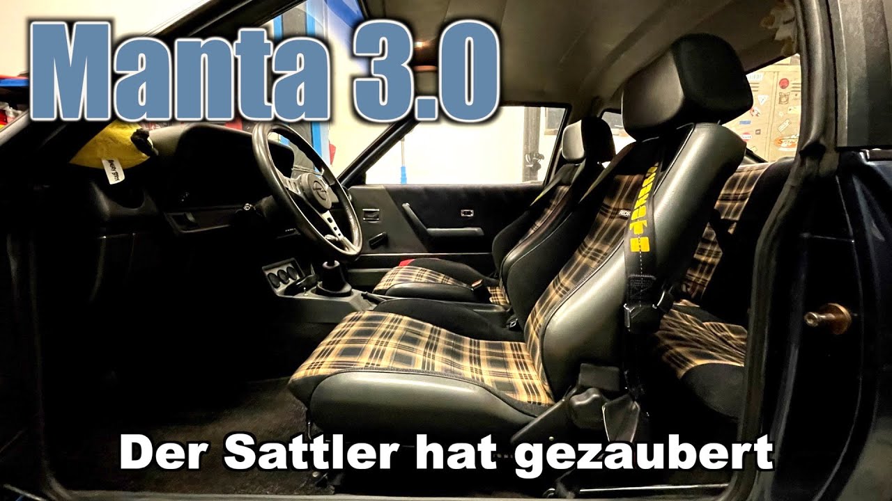 Opel Manta 3.0 | Der Sattler hat gezaubert