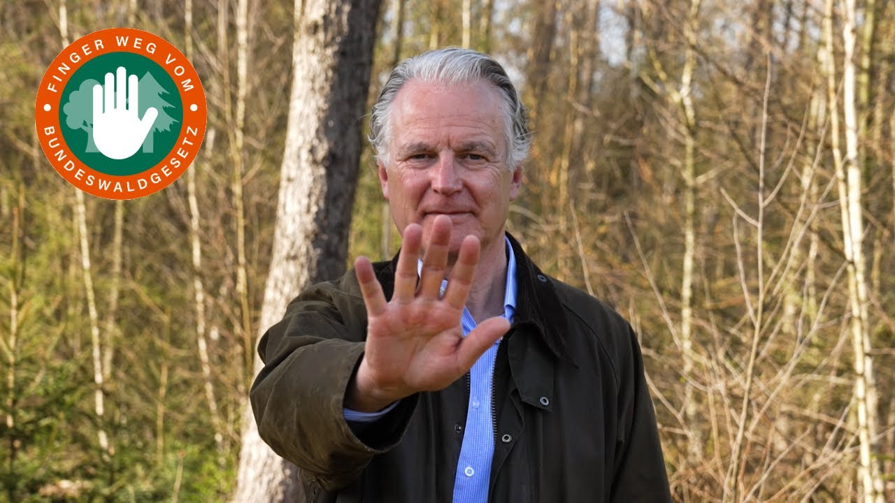#fingerwegvomwaldgesetz: Die neue Kampagne gegen die Novellierung des Bundeswaldgesetzes
