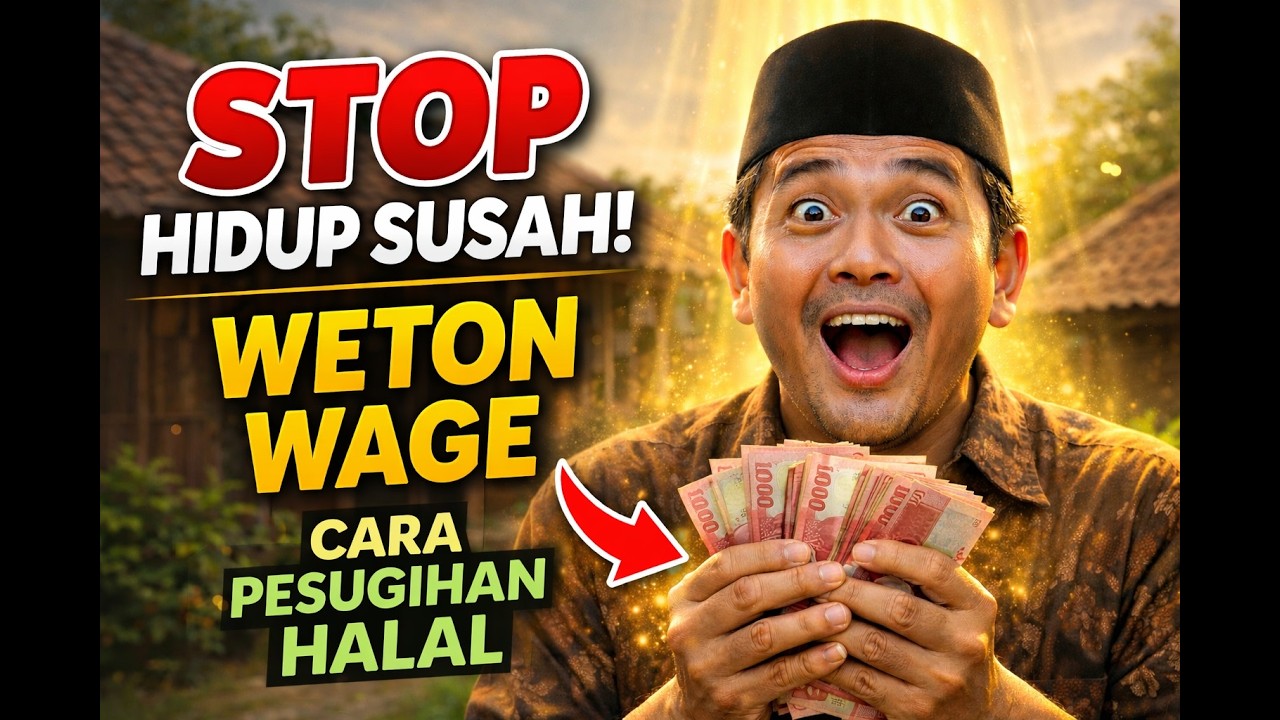 STOP Hidup Susah! Strategi 'Pesugihan Halal' Khusus Weton Wage yang Jarang Diketahui Orang!