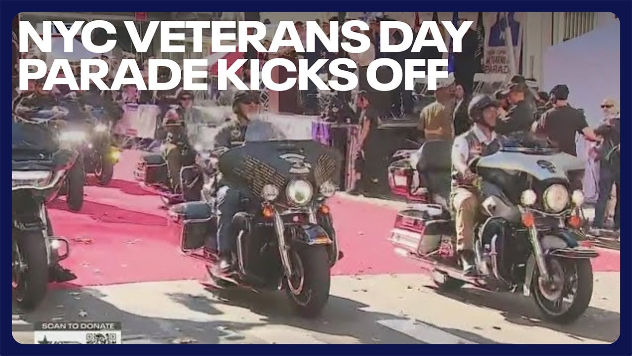 NYC Veterans Day Parade kicks off