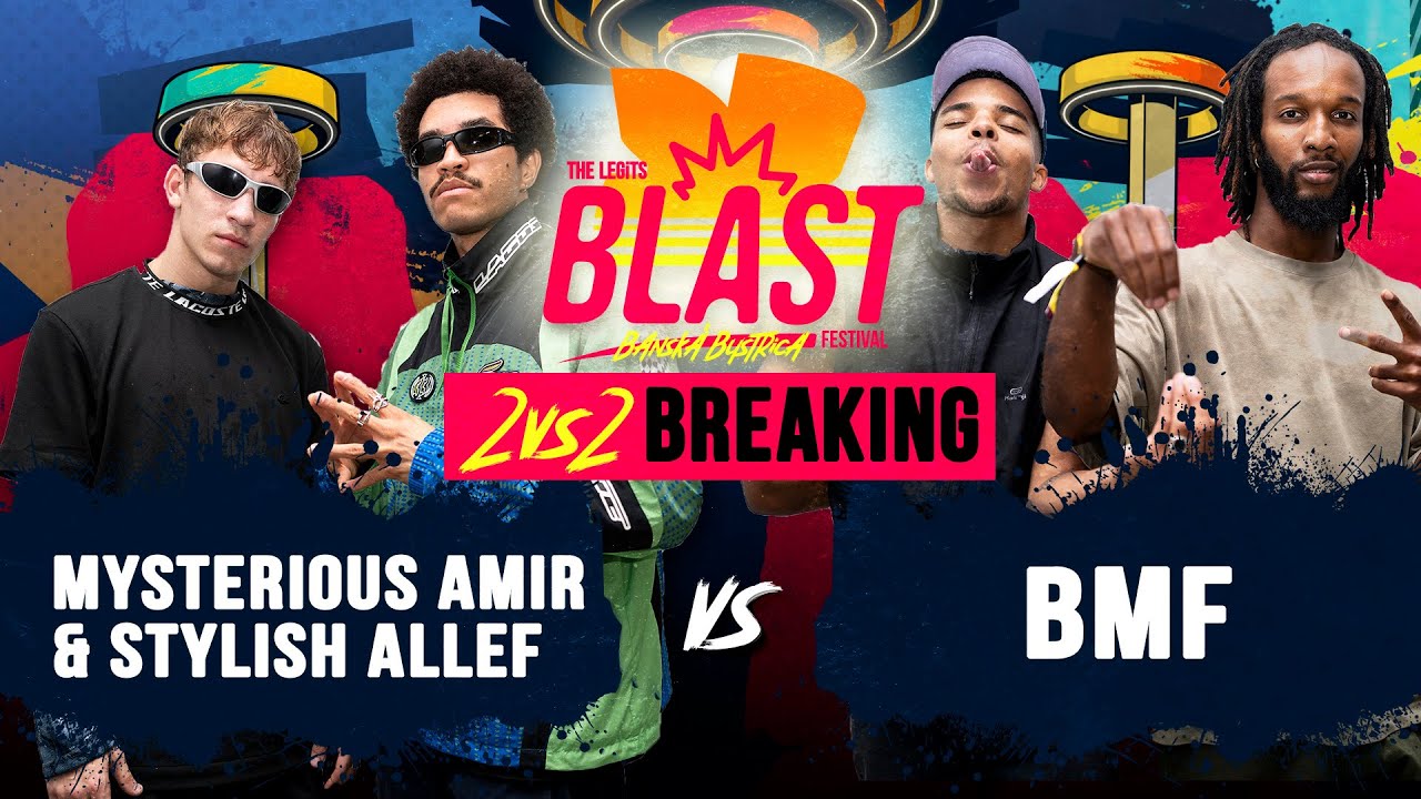 Stylish Allef & Mysterious Amir vs BMF I Top 8 2vs2 Breaking I The Legits Blast 2023