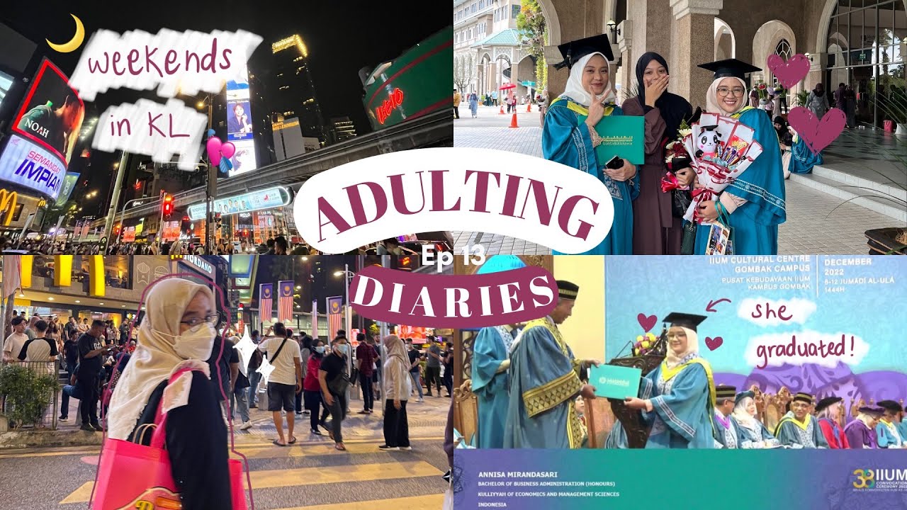 AD Ep 13: KL weekends (incl. Convocation VLOG) | aka I graduated yay 🎓💘