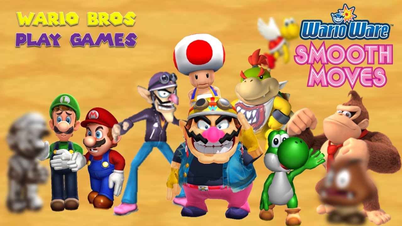 Wario Bros Play Games: WarioWare: Smooth Moves (Wii) #2