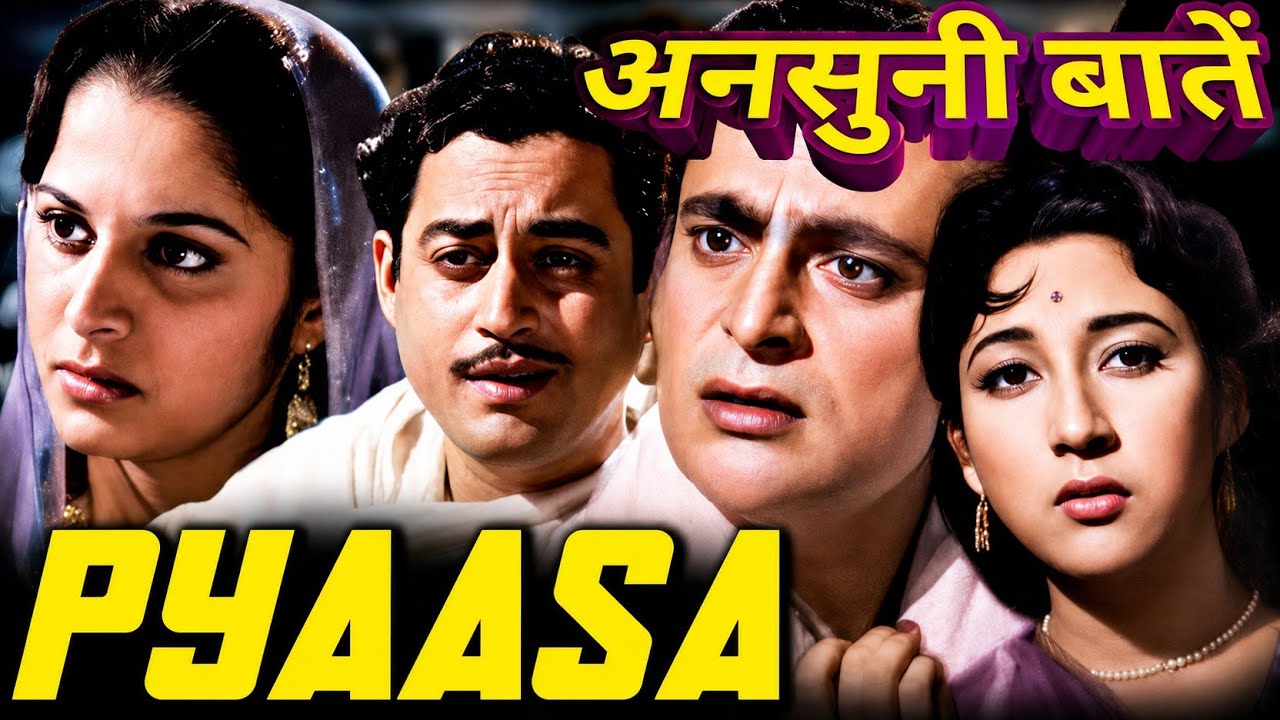 Pyaasa 1957 behind the scenes interesting information | facts .