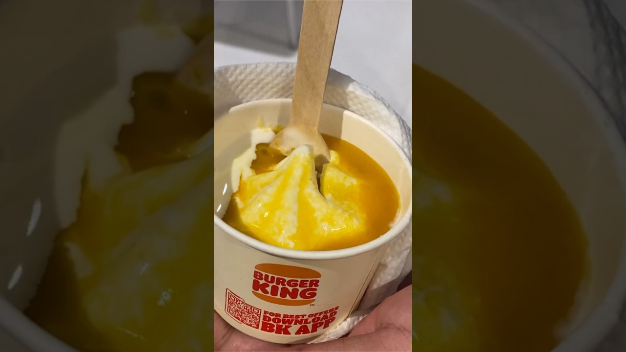 Mango Sundae 🍨 #burgerking #foodreview #shorts #ashortaday