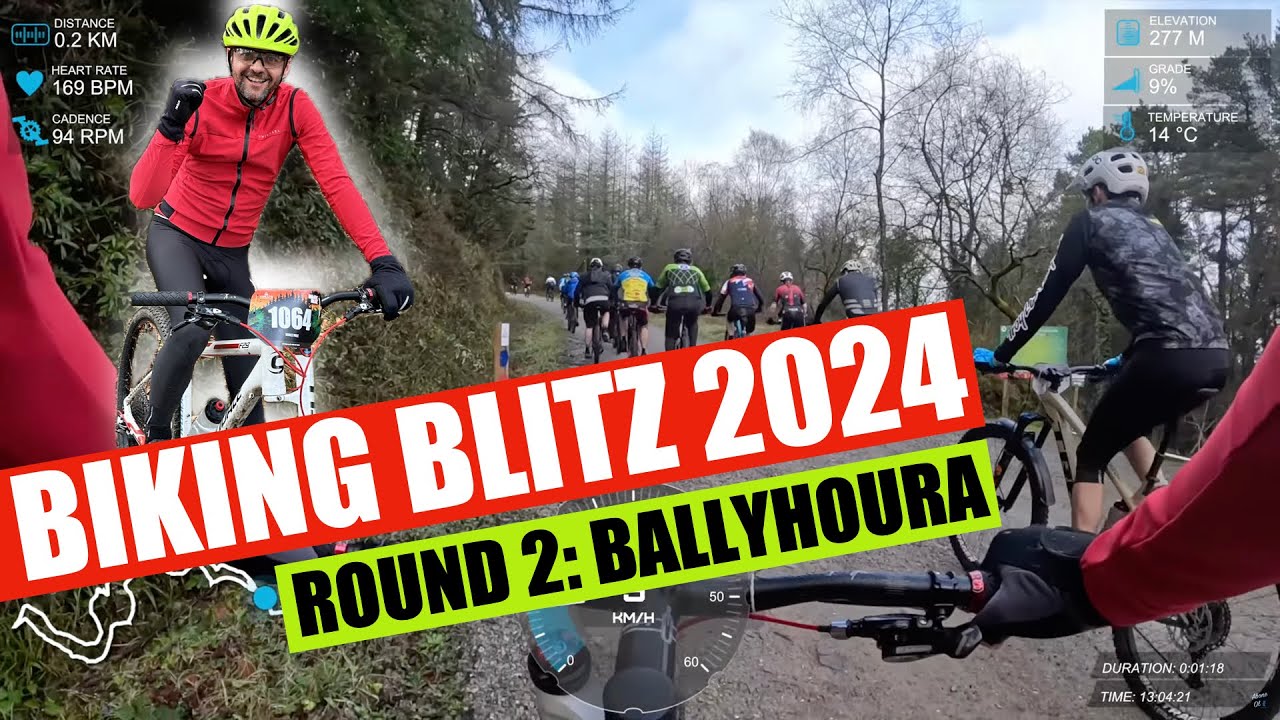 Biking Blitz 2024 Ireland, Round 2 Ballyhoura Novice, FULL RACE 4K 60FPS