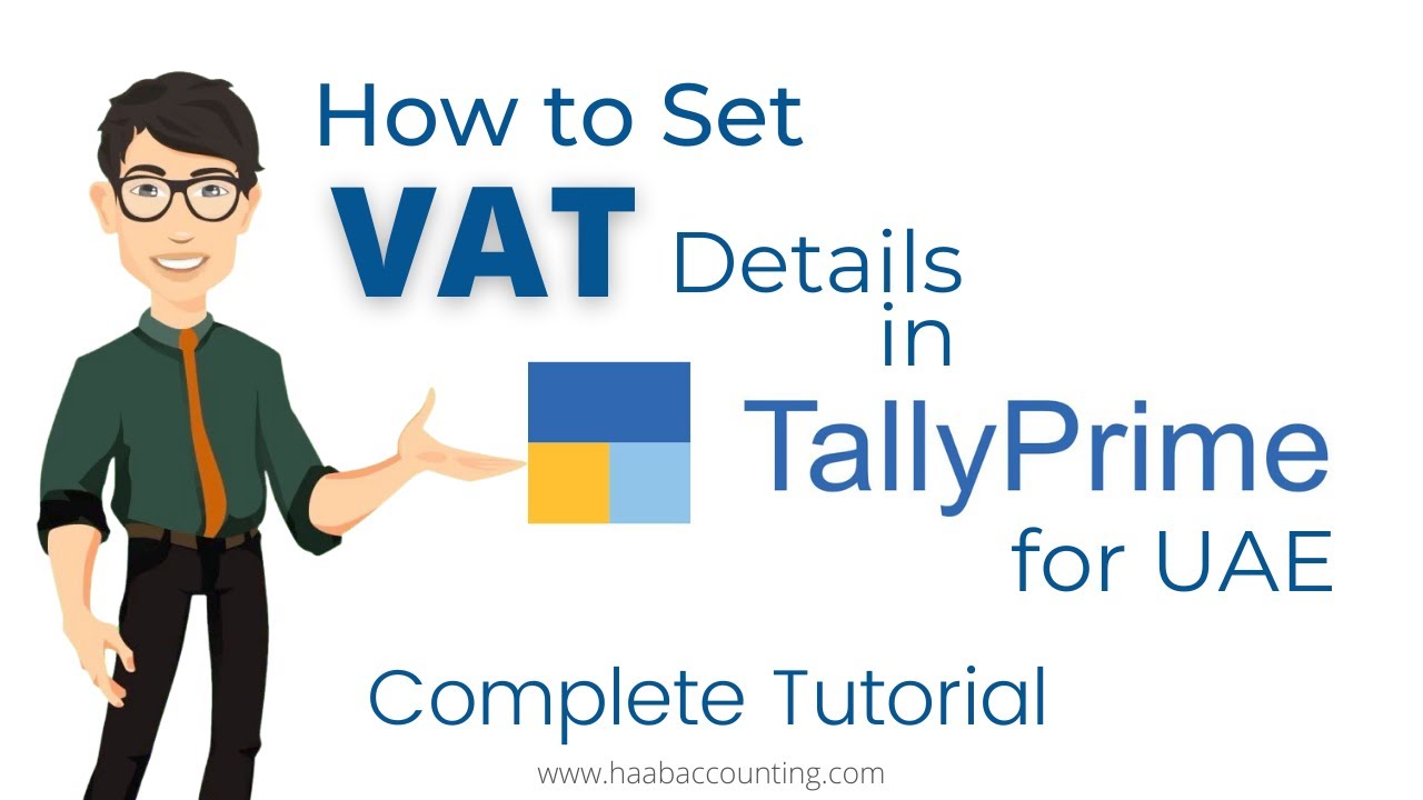 UAE VAT  Set up in Tally Prime | VAT in Tally Prime for UAE