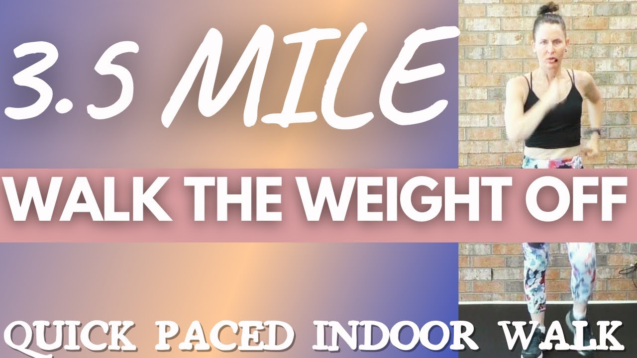 3 MILE Fat Burning Walk The Weight Off (Burn up to 500 calories!!) ✔ Low Impact Power Walk FUN