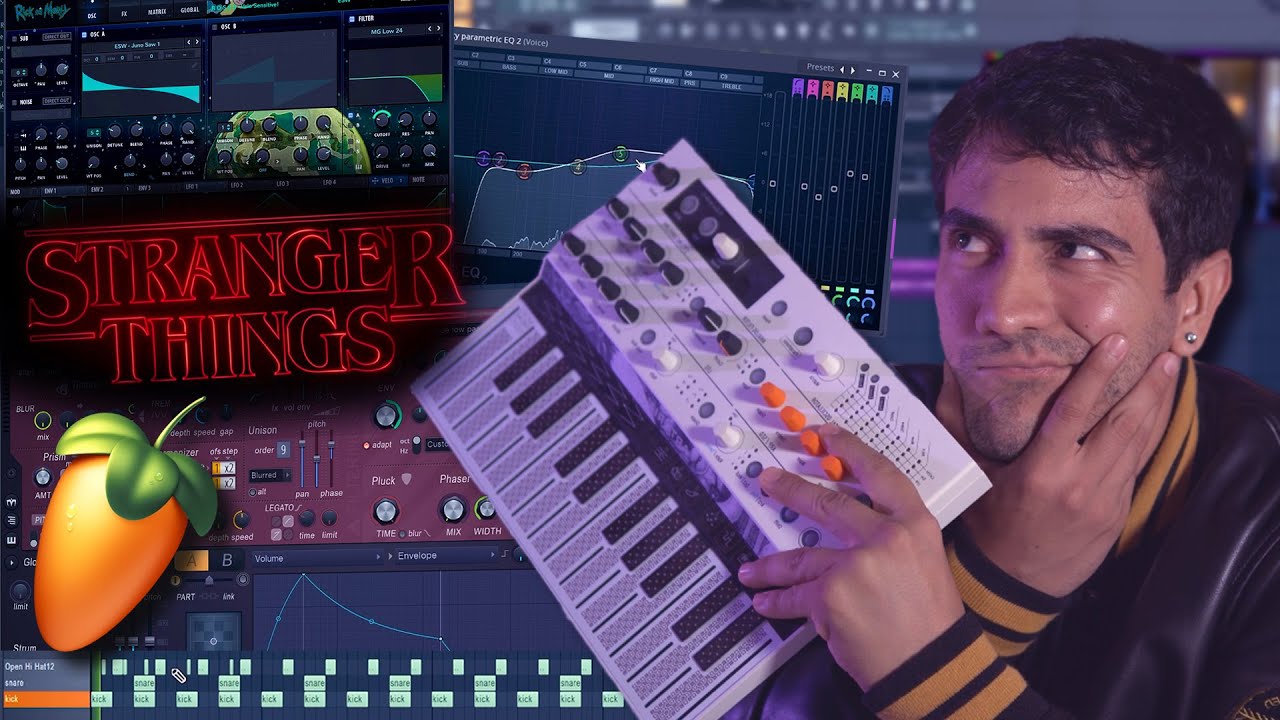 Cómo HACER SYNTHWAVE con PLUGINS NATIVOS en Fl Studio 20 🚀