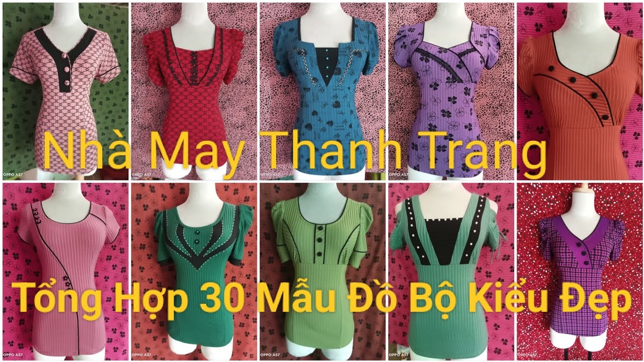 Tổng Hợp 30 Mẫu Đồ Bộ Kiểu Đẹp,@TrangTranĐoBo81