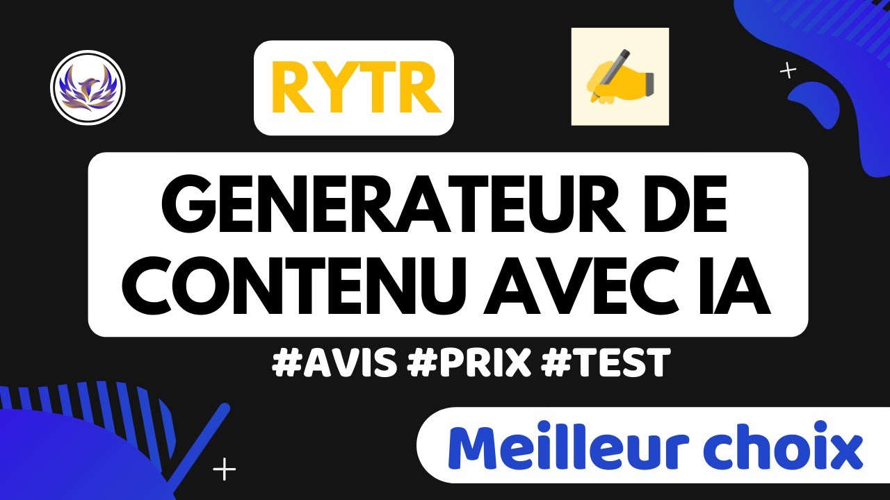 Rytr Avis, Prix et Test - Le Meilleur Assistant d'écriture IA + Extension Chrome #Busilearn