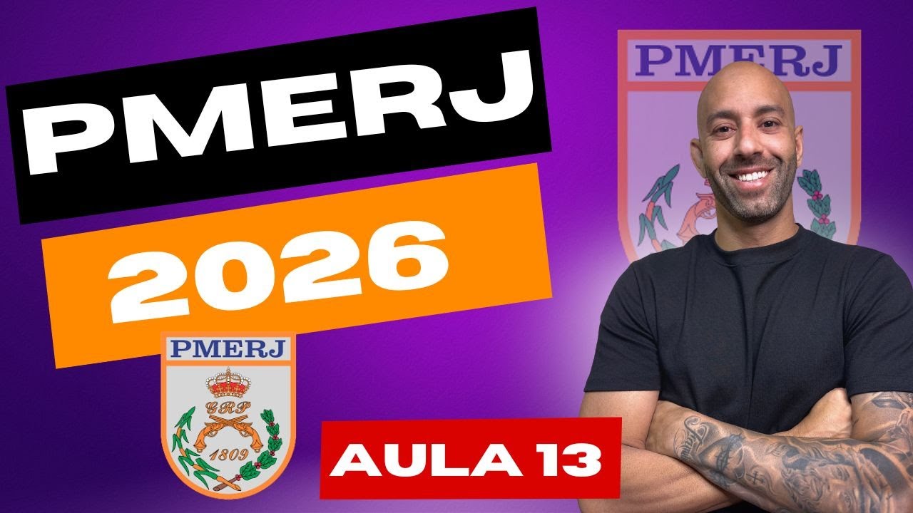 CONCURSO PMERJ 2026 - MATEMÁTICA - AULA 13