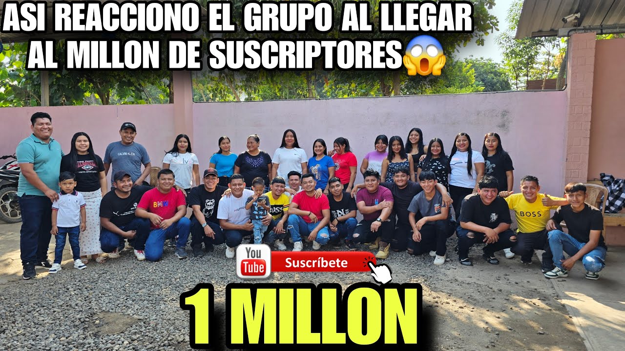 Somos el Primer Canal del Jabalí Con Un MILLON🎊 Así Reaccionamos al Llegar?😭😱