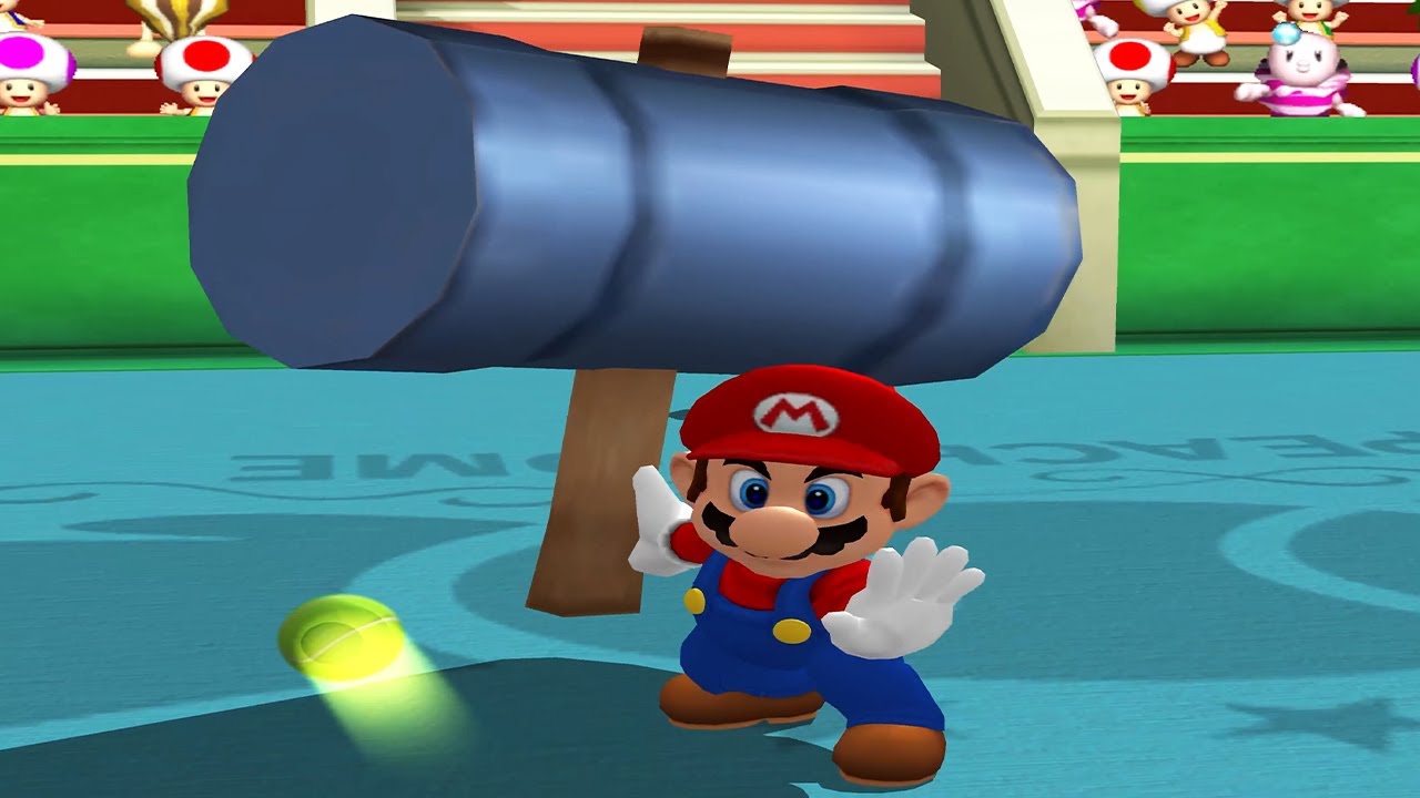 Mario Power Tennis - All Characters Power Shots