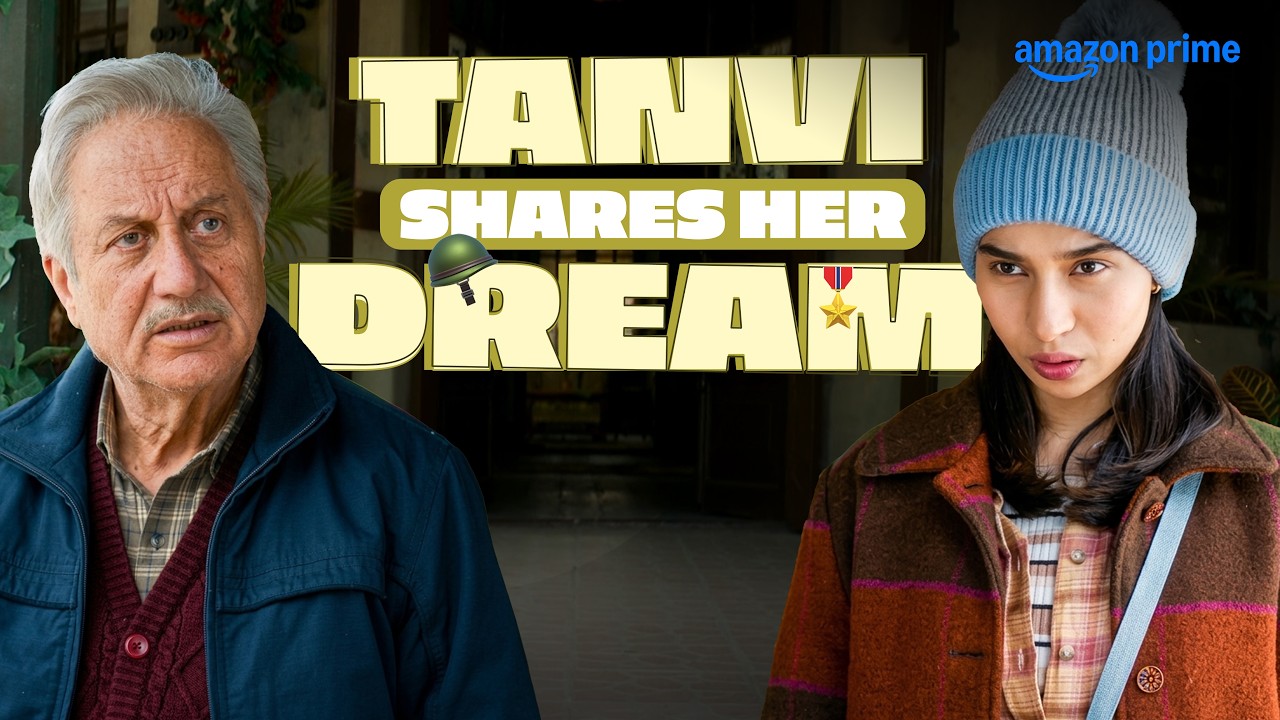 Tanvi Shares Her Dream ❤️| Shubhangi Dutt, @anupampkher | Prime Video India