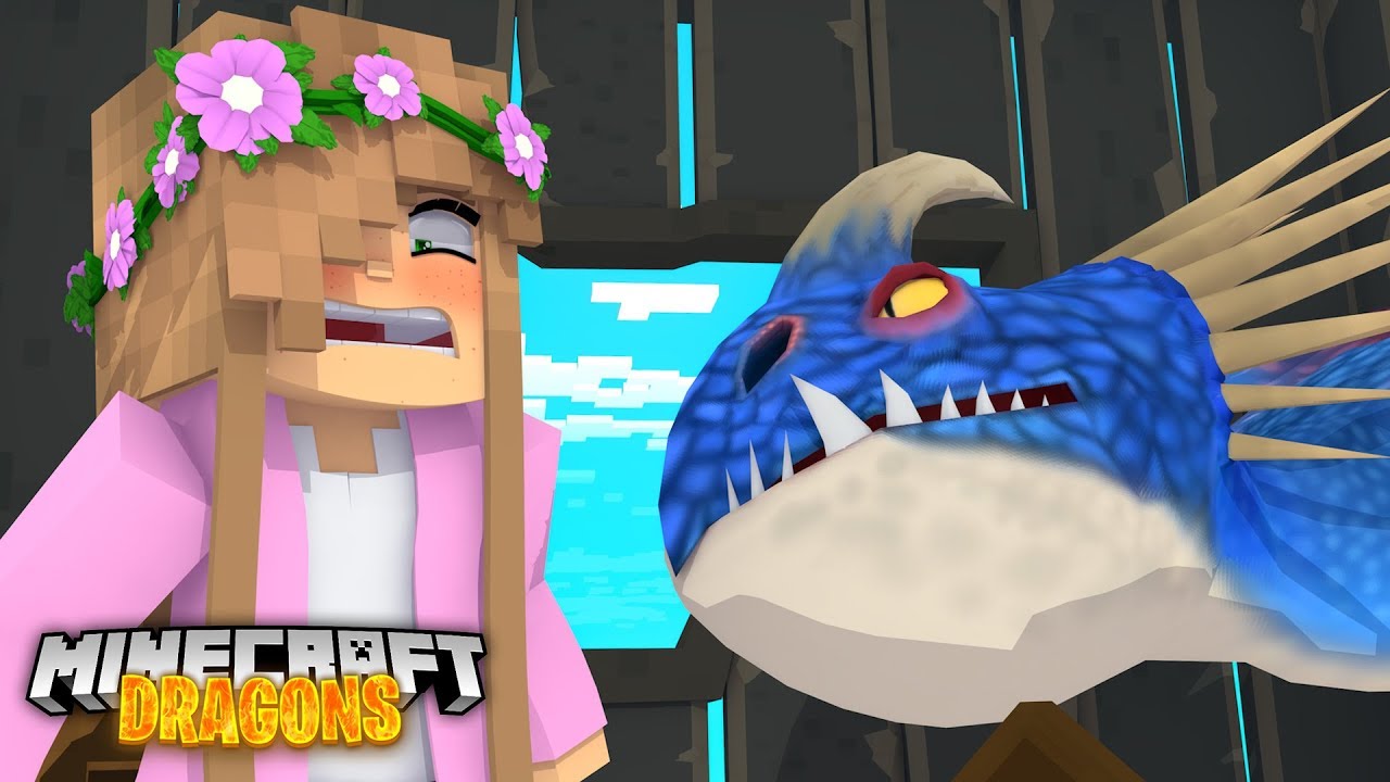 НАЧИНАЮ ТРЕНИНГ ДРАКОНА! * Побег Змеевика * | Драконы из Minecraft | Малышка Келли