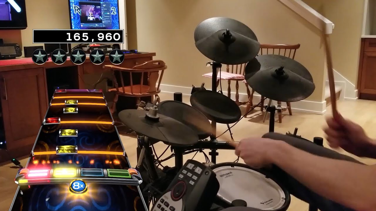 Something From Nothing by Foo Fighters | Rock Band 4 Pro Drums 100% FC