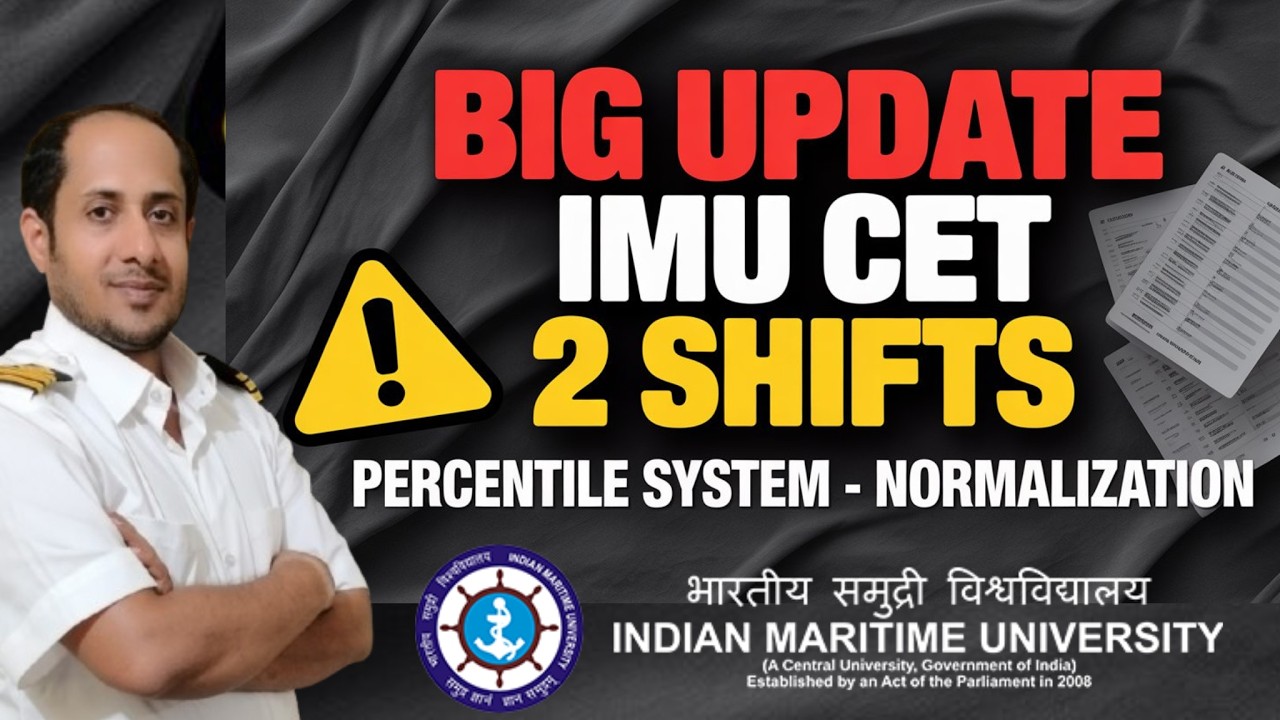 IMPORTANT IMU CET UPDATE - 2 SHIFTS | PERCENTILE SYSTEM | IMU NOTIFICATION 3 OF 2026 DECODED