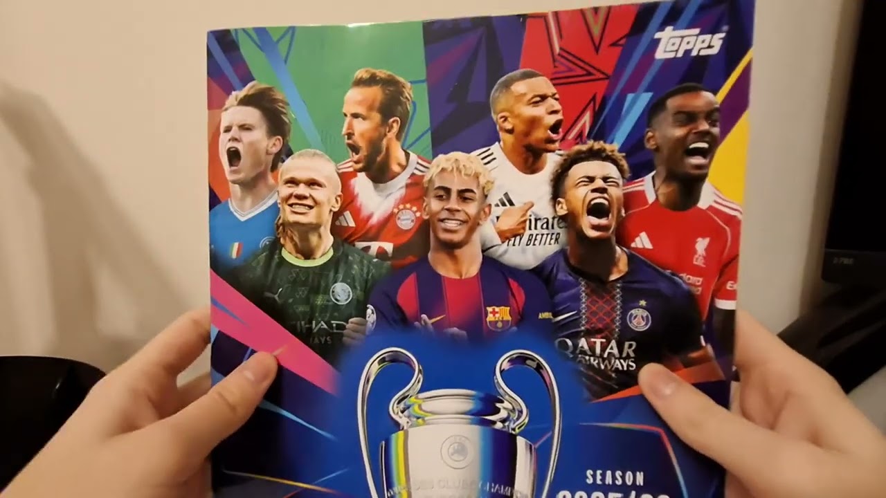 Gazeta TOP 11 - Karty CHAMPIONS LEAGUE I POKEMON oraz Naklejki + Album CHAMPIONS LEAGUE 25/26