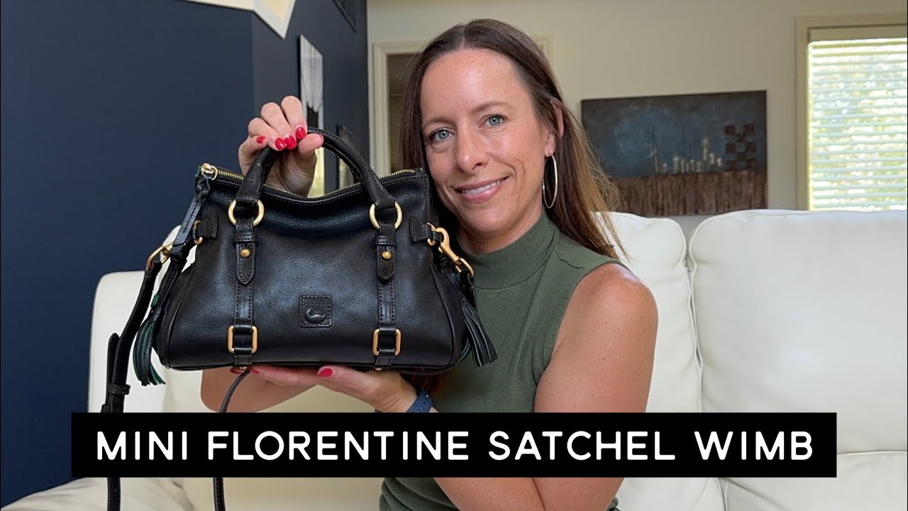 Dooney & Bourke Florentine Mini Satchel WIMB | Leather Comparison