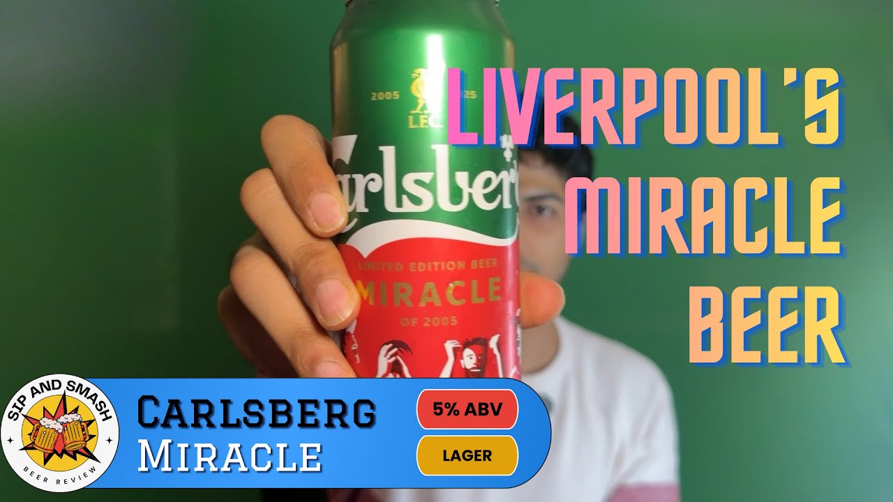 Обзор пива Carlsberg Miracle 20th Anniversary | Дегустация и оценка