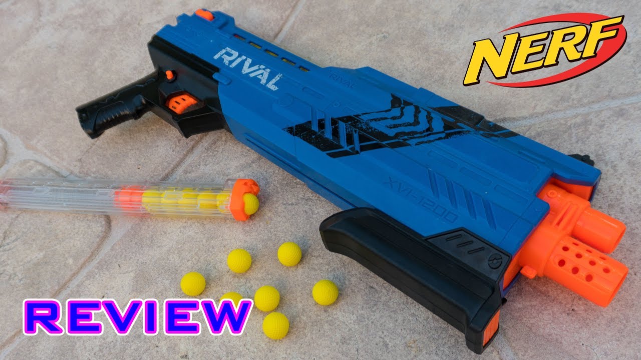 [REVIEW] Nerf Rival Atlas XVI-1200 Unboxing, Review, & Firing Test