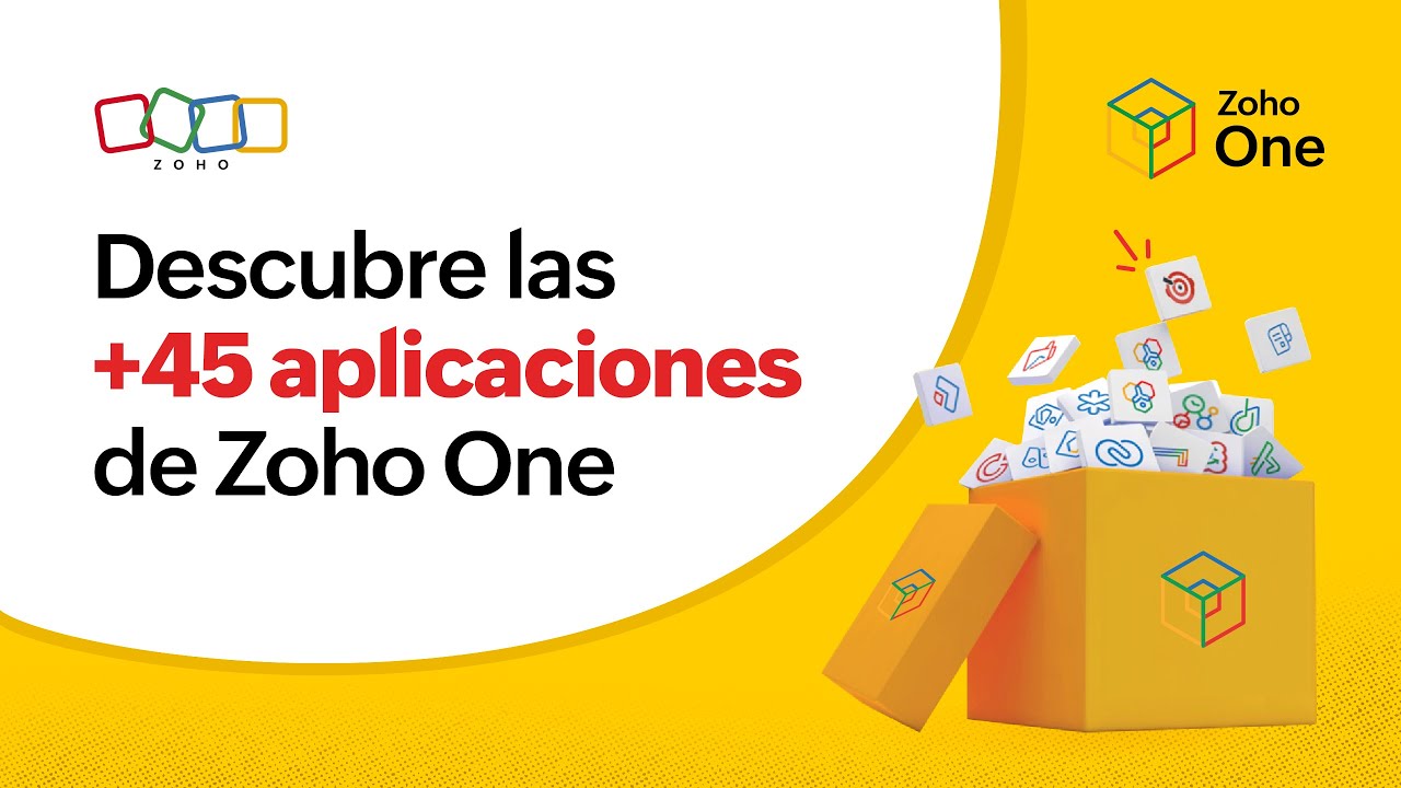 Zoho One: conoce las 45 aplicaciones de la plataforma diseñada para gestionar TODO tu negocio