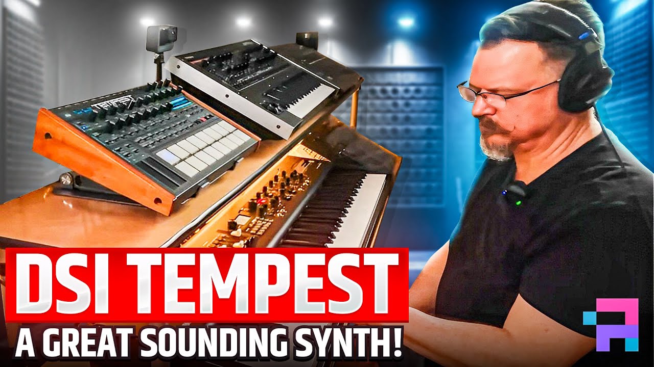 The DSI Tempest Analog Drum Machine is a Great Sounding Synth!