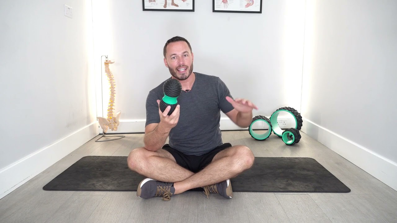 First Time Use FitBeast Detachable Peanut Massage Ball| How to Use Massage Ball | Back Pain Relief