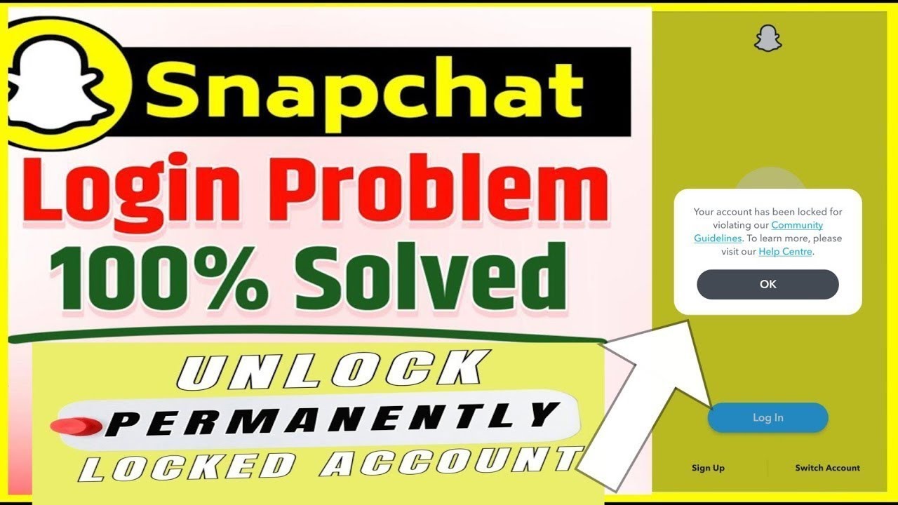 how to unlock snapchat account temporarily locked how to unlock your snapchat account 2025