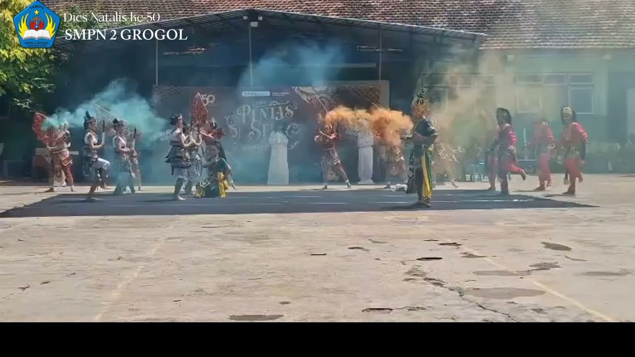 VLOG DIES NATALIS KE-50 SMPN 2 GROGOL. CAH SAE