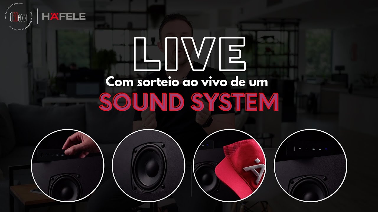 Aprenda a usar iluminação em Led ao vivo com a D3Decor e Hafele - Sistema Loox 5