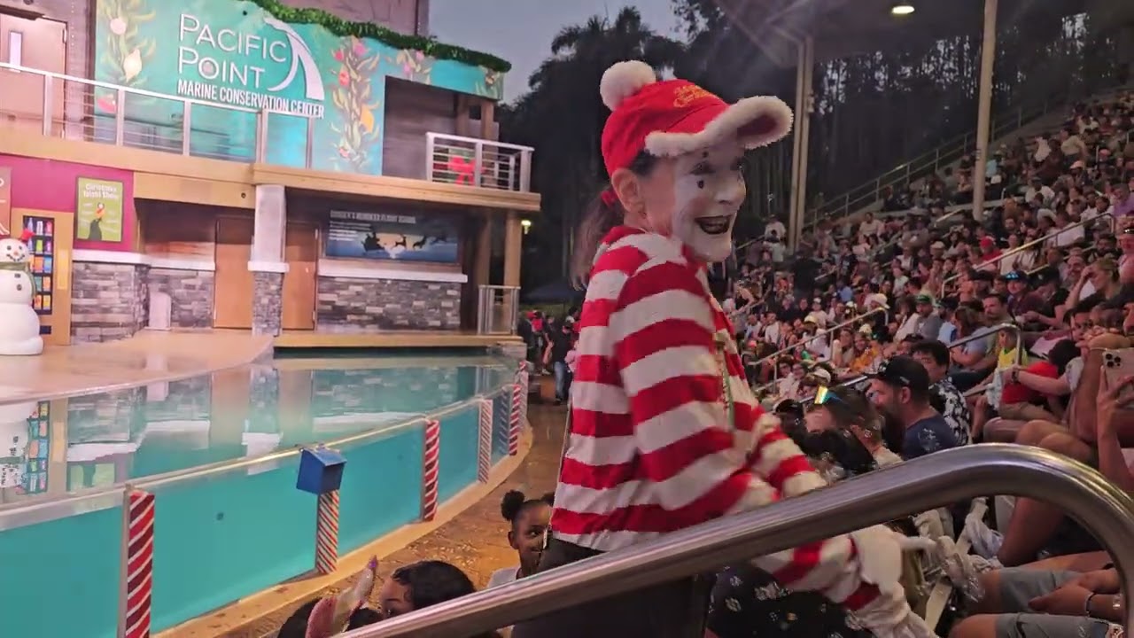 Sea World The Mime show. December Saturday 27 2025 !!!!!!!!!