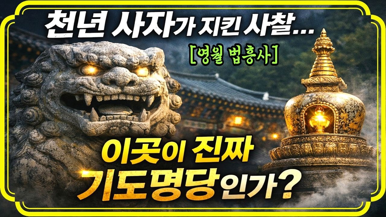 [불교설화 : 영월 법흥사] 천년 사자가 지킨 사찰...이곳이 진짜 기도명당인가? (#불교설화 #사찰전설 #부처님이야기#불교이야기#삶의지혜)