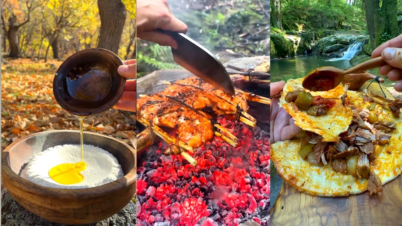 Outdoor Survival Cooking | Best Outdoor Cooking Compilation 🌲🫕