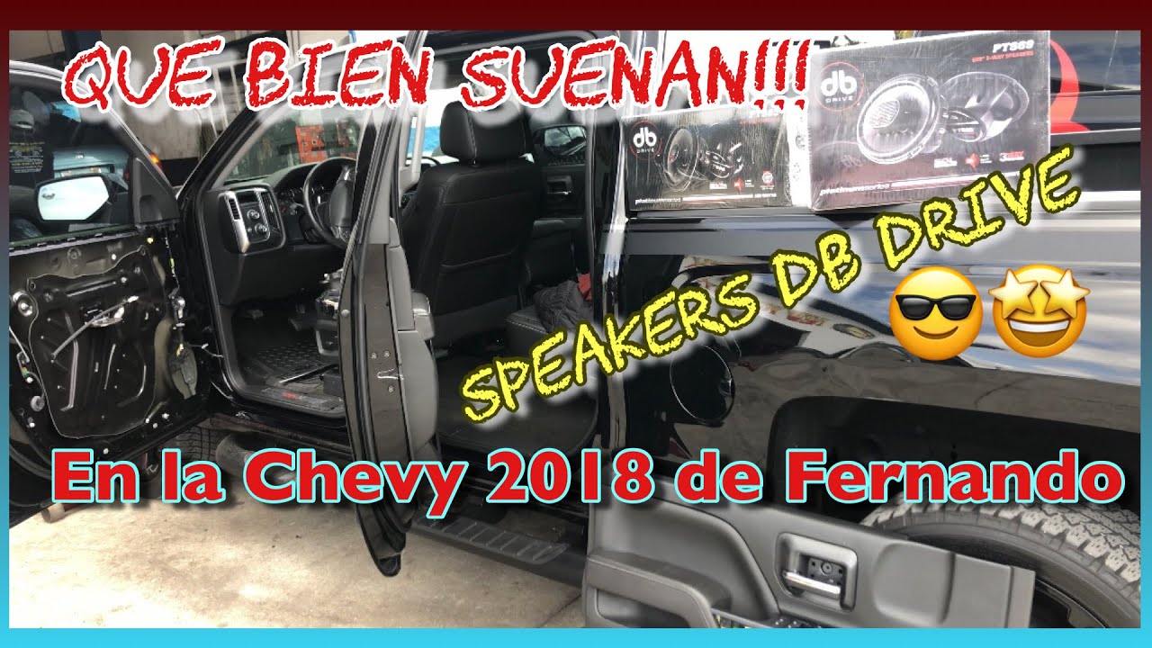 2018 Silverado door speakers upgrade