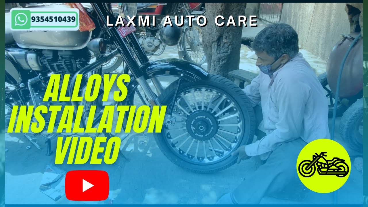 ROYAL ENFIELD ALLOYS | DOUBLE DISC | SINGLE DISC | SUPER EASY INSTALLATION