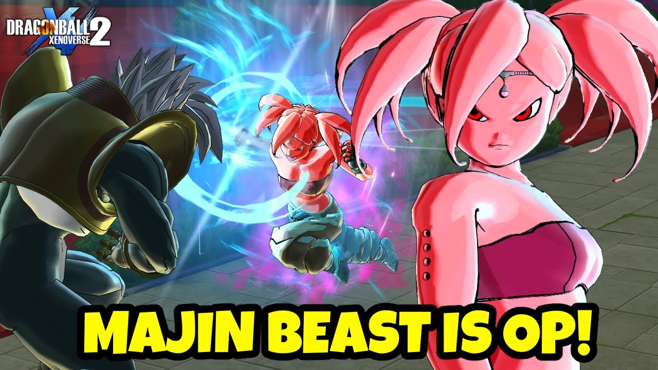 BEAST ON A FEMAE MAJIN IS LITERALLY A CHEAT CODE!-DRAGONBALL XENOVERSE 2