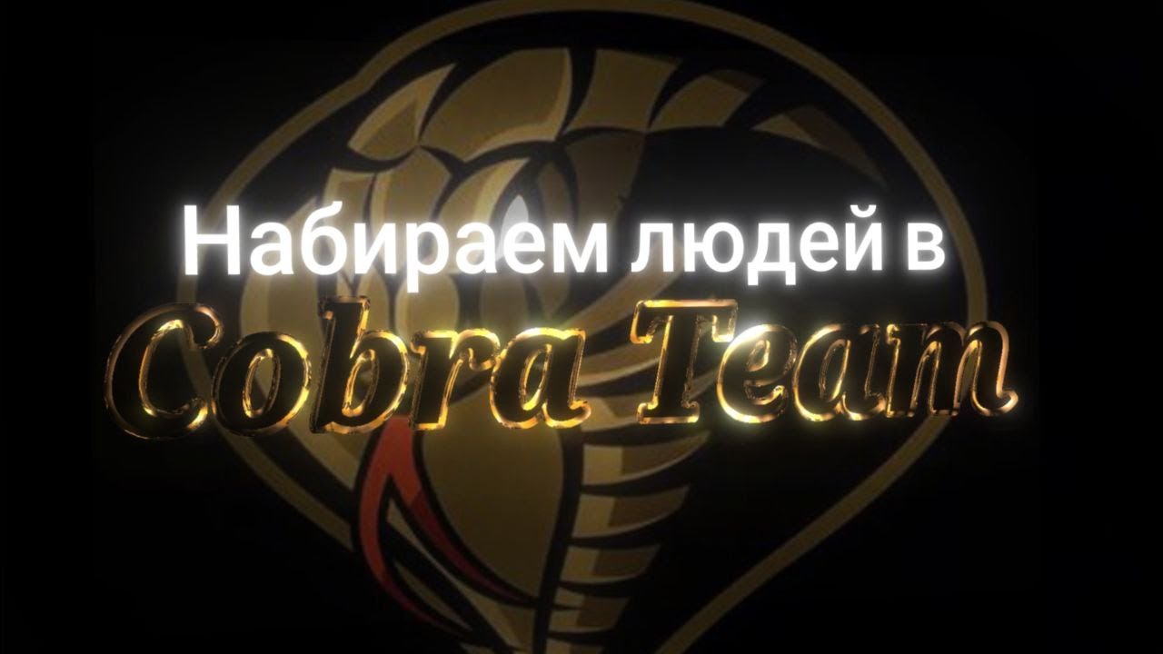 МЫ ОТКРЫВАЕМ НАБОР В ТИМУ!