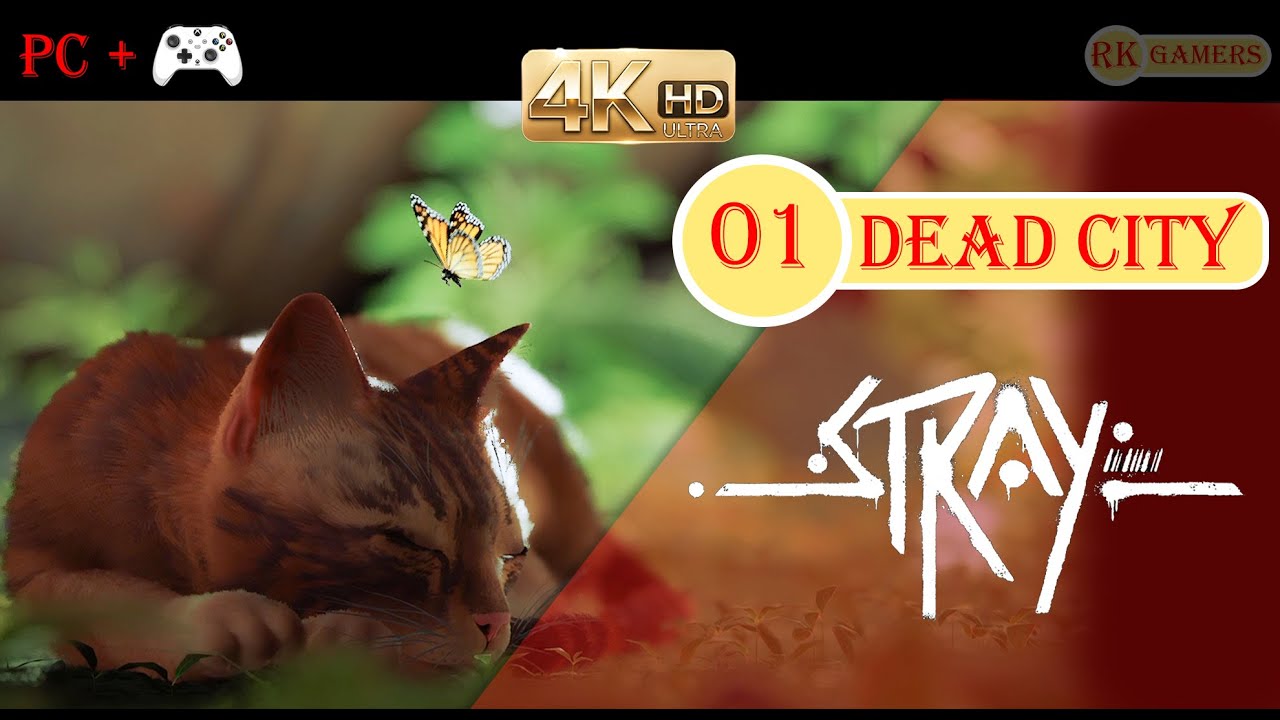 STRAY Gameplay | Part 1 | Emotional Cat Adventure Begins | 1440p60FPS |  Gameplay | [No commentary]