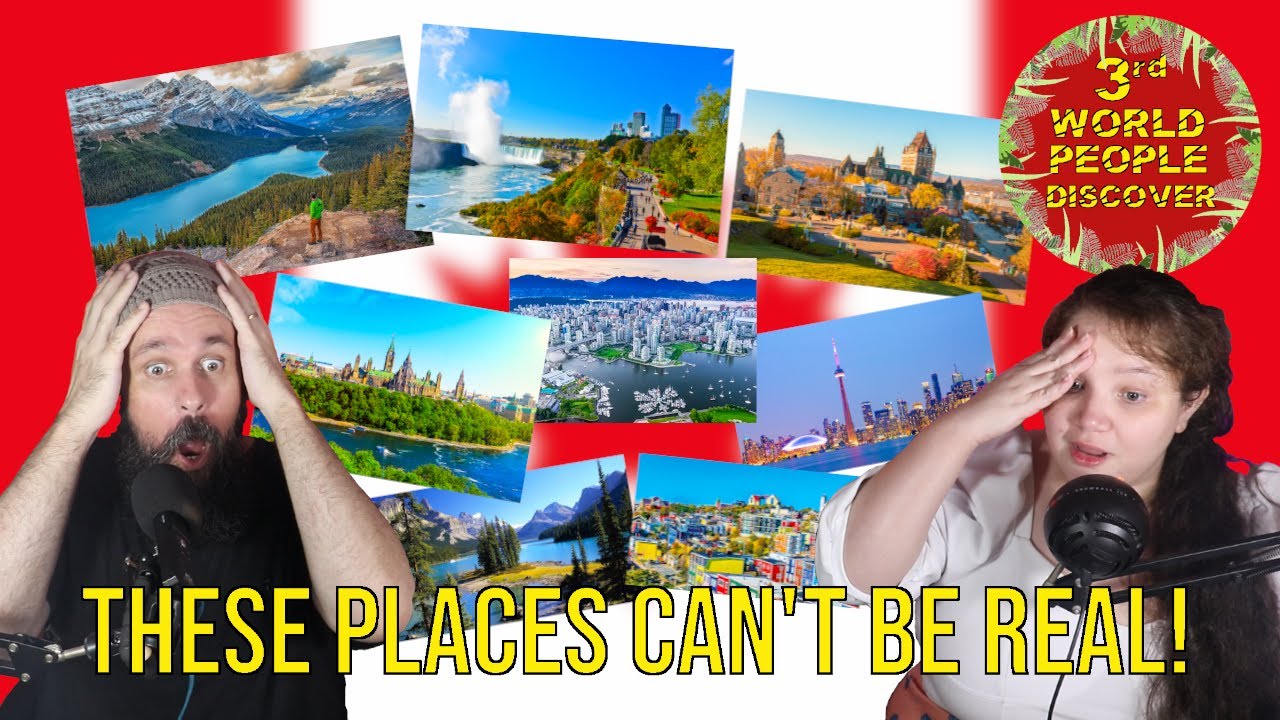 Впервые вижу Канаду! Потрясающие места в Канаде | Реакция на Канаду