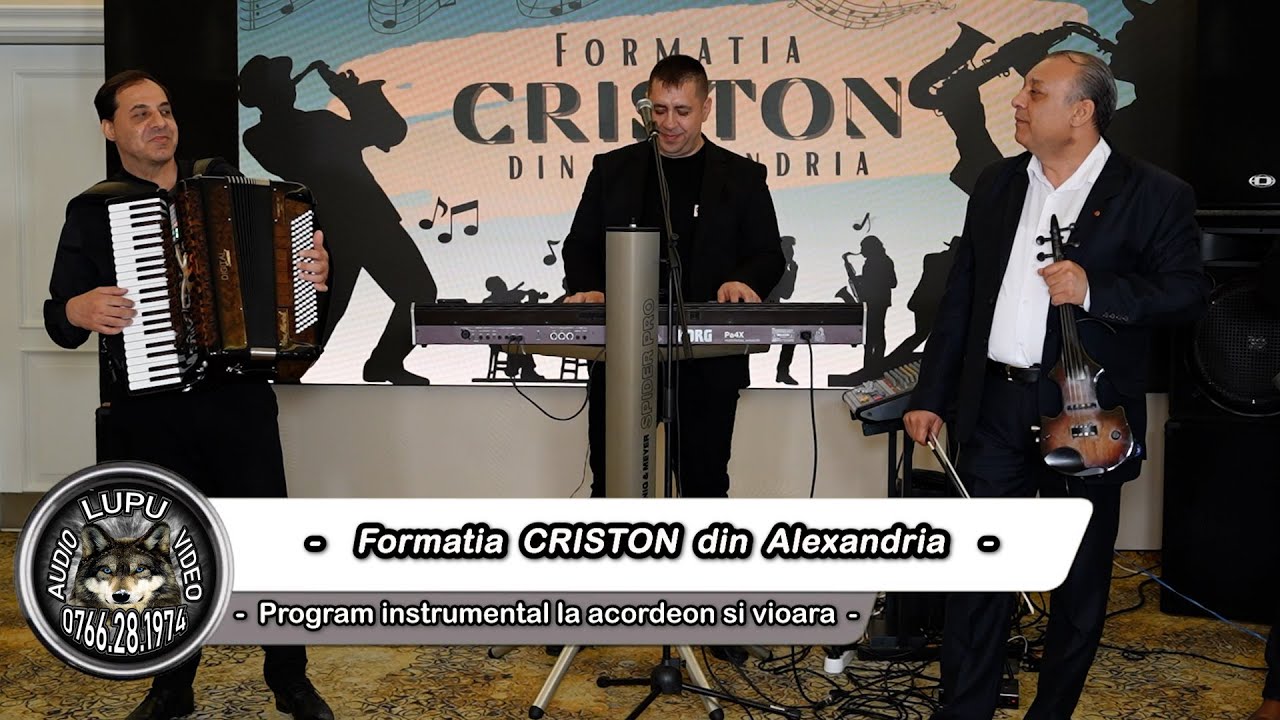 Formatia Criston - Program instrumental la acordeon & vioara - 2025