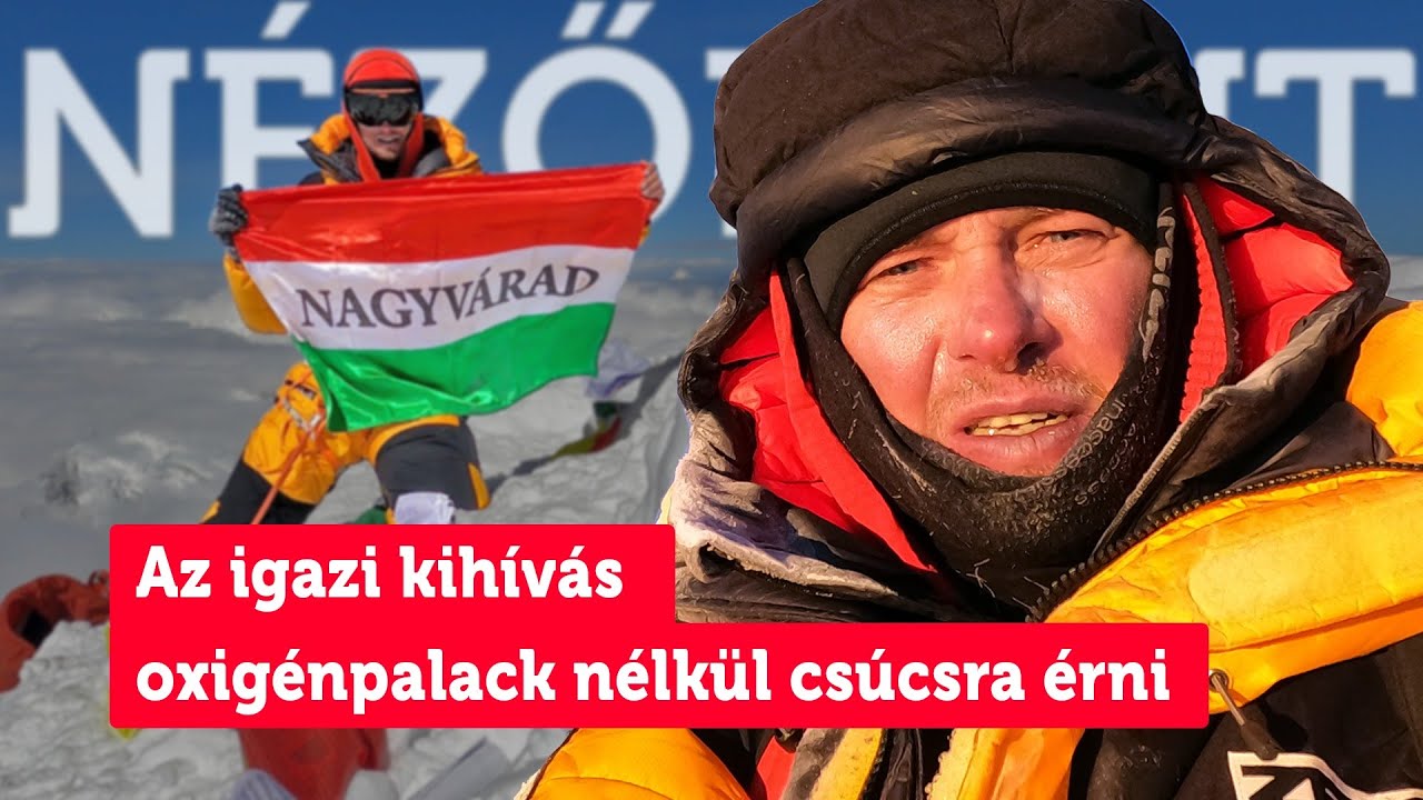 8000 méter fölött a világ - Varga Csaba hegymászó a Nézőpontban