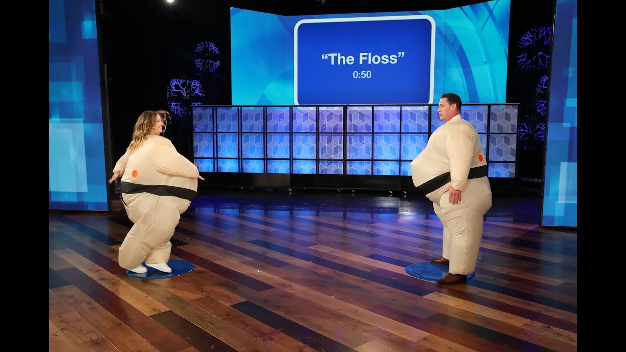 Leslie Mann and John Cena Suit Up for ‘Su'Move It, Move It’
