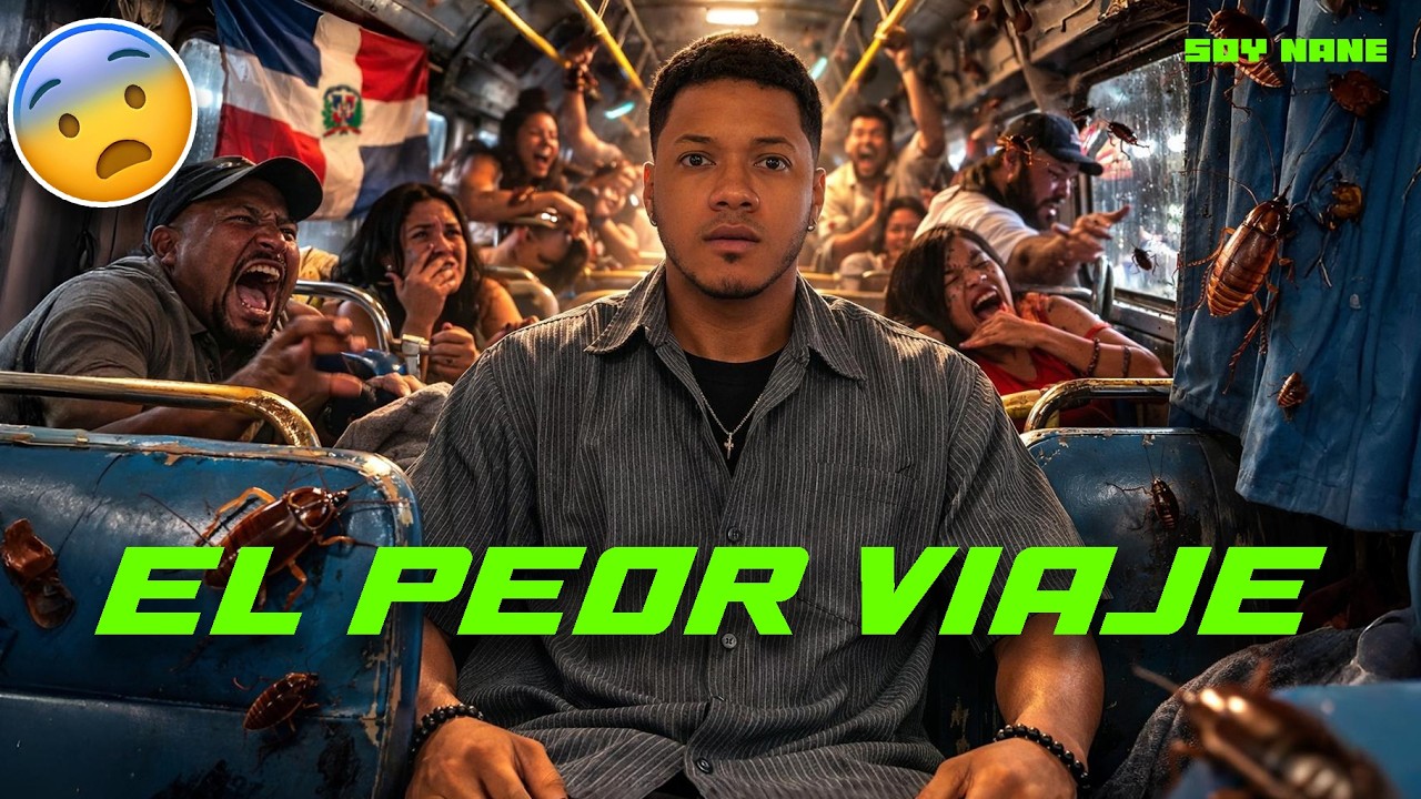 EL PEOR VIAJE DE MI VIDA: CUCARACHAS INVADIERON LA GUAGUA RUMBO A ELÍAS PIÑA 😨