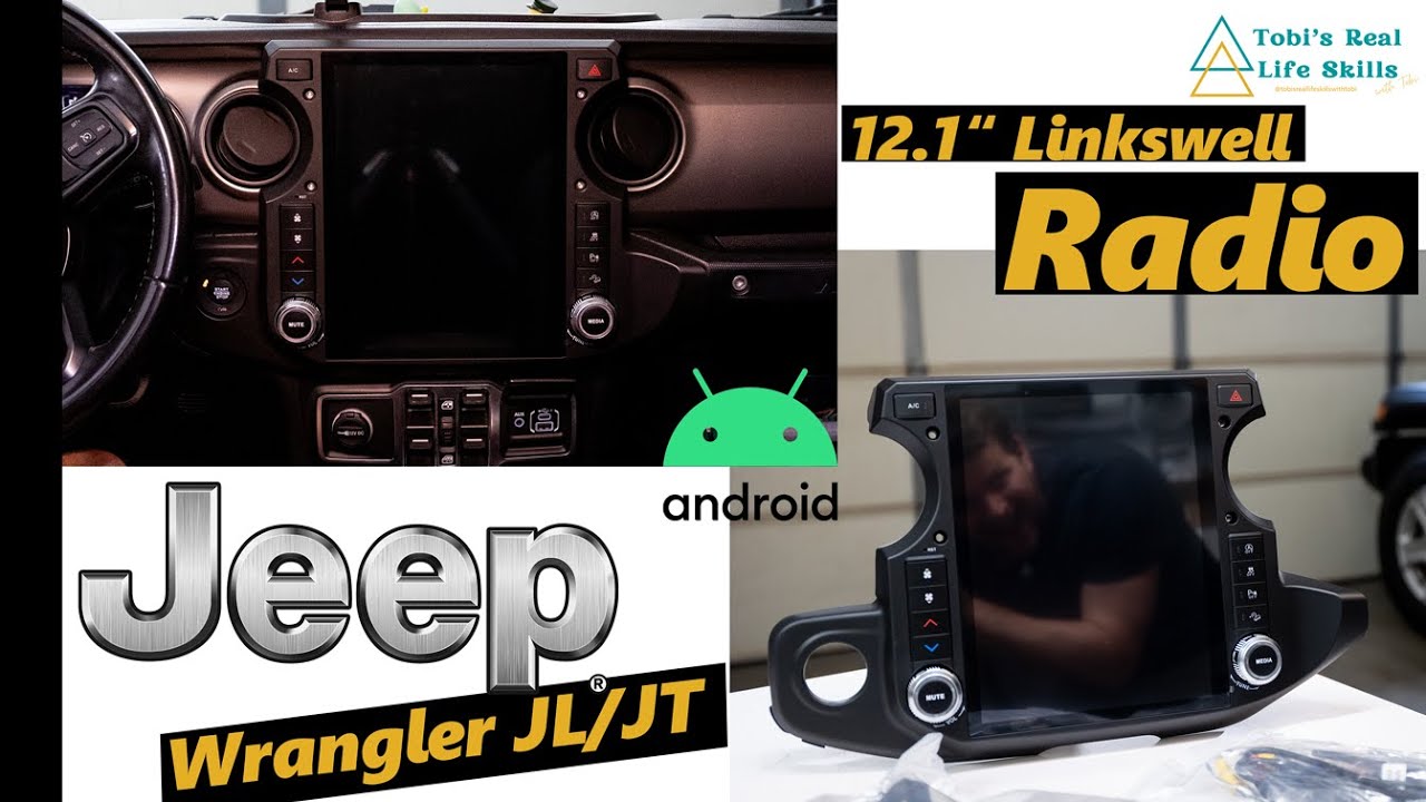 Linkswell 12.1” Android Auto Radio with Touchscreen | Jeep Wrangler JL | Let’s upgrade the radio!