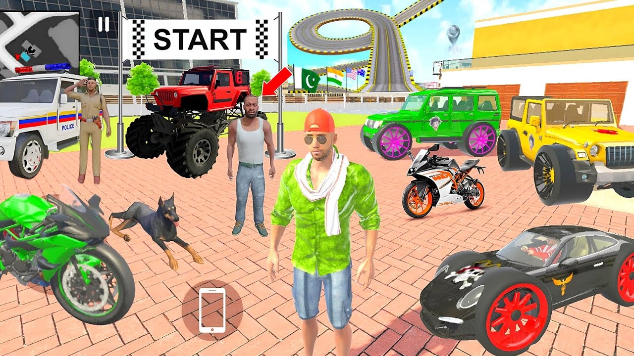 🤩 Franklin Challange Me For Car Race 💥😱 Indian Theft Auto Simulator 💥🤯 Indian Bikes Driving 3d Game