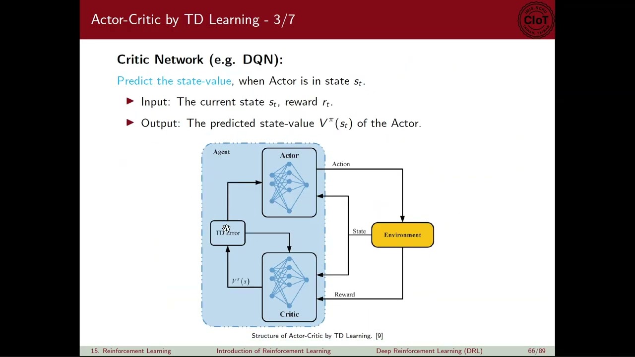 [DIIS 2025, 高銘宏]: , Lecture 15: Introduction of Reinforcement Learning - (3/3)