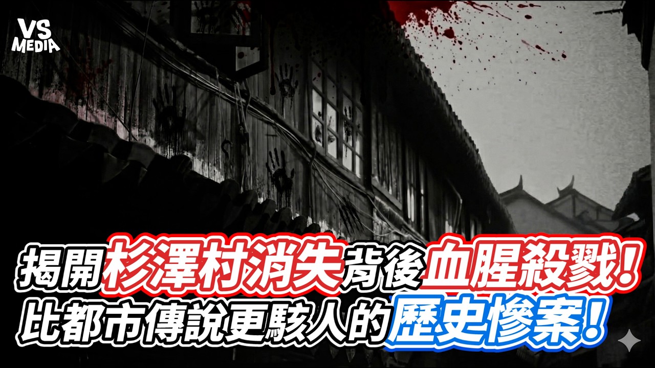 揭開杉澤村消失背後血腥殺戮！比都市傳說更駭人的歷史慘案！｜VS MEDIAｘ@talkingstory