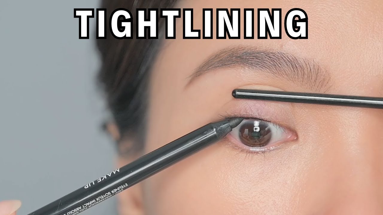 TIGHTLINING for Beginners - Tips for NO TRANSFER and Best EYELINERs for Tightlining